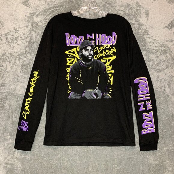 Fifth Sun Other - Fifth Sun Men Boyz in the Hood Ice Cube Doughboy Graphic Tee Long Sleeve Shirt M